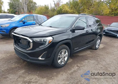 2019 GMC Terrain Sle z USA, uszkodzony, nr VIN 3GKALMEV4KL205130